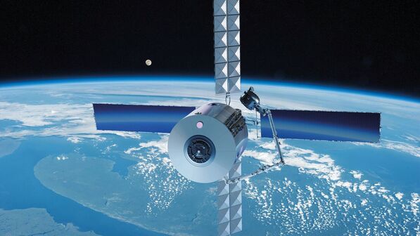 Vison: Noch sind es nur Entwürfe, aber so soll die geplante Weltraumstation Starlab nach der Fertigstellung aussehen.